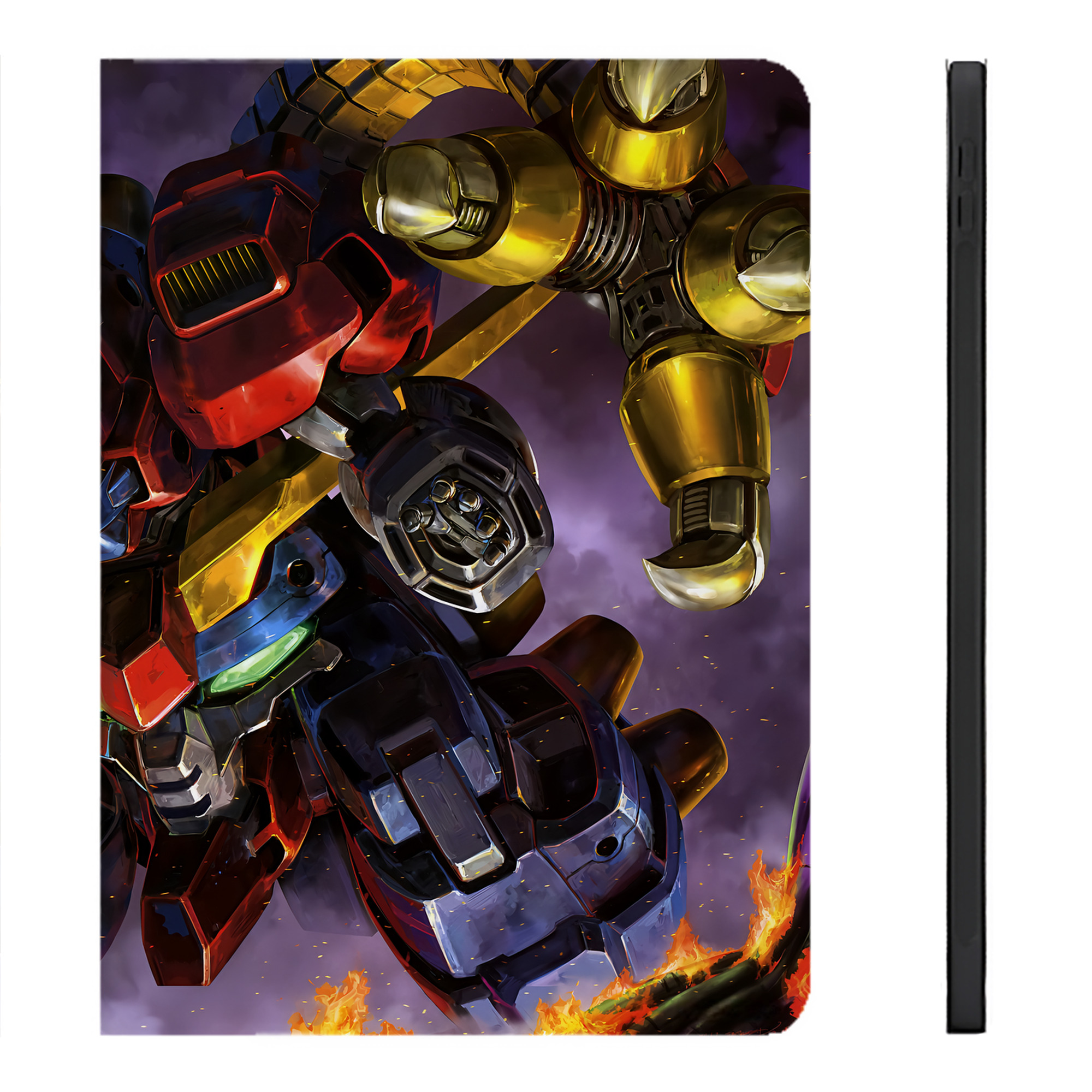 （画像用） 機動戦士ガンダム Mobile Suit Gundam IPadケース ペンホルダー付き ブックスタイルデザイン